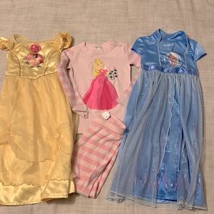 Disney Princess pajama set 4T